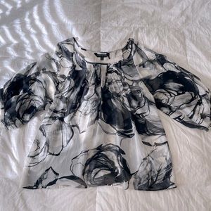 Express sheer blouse